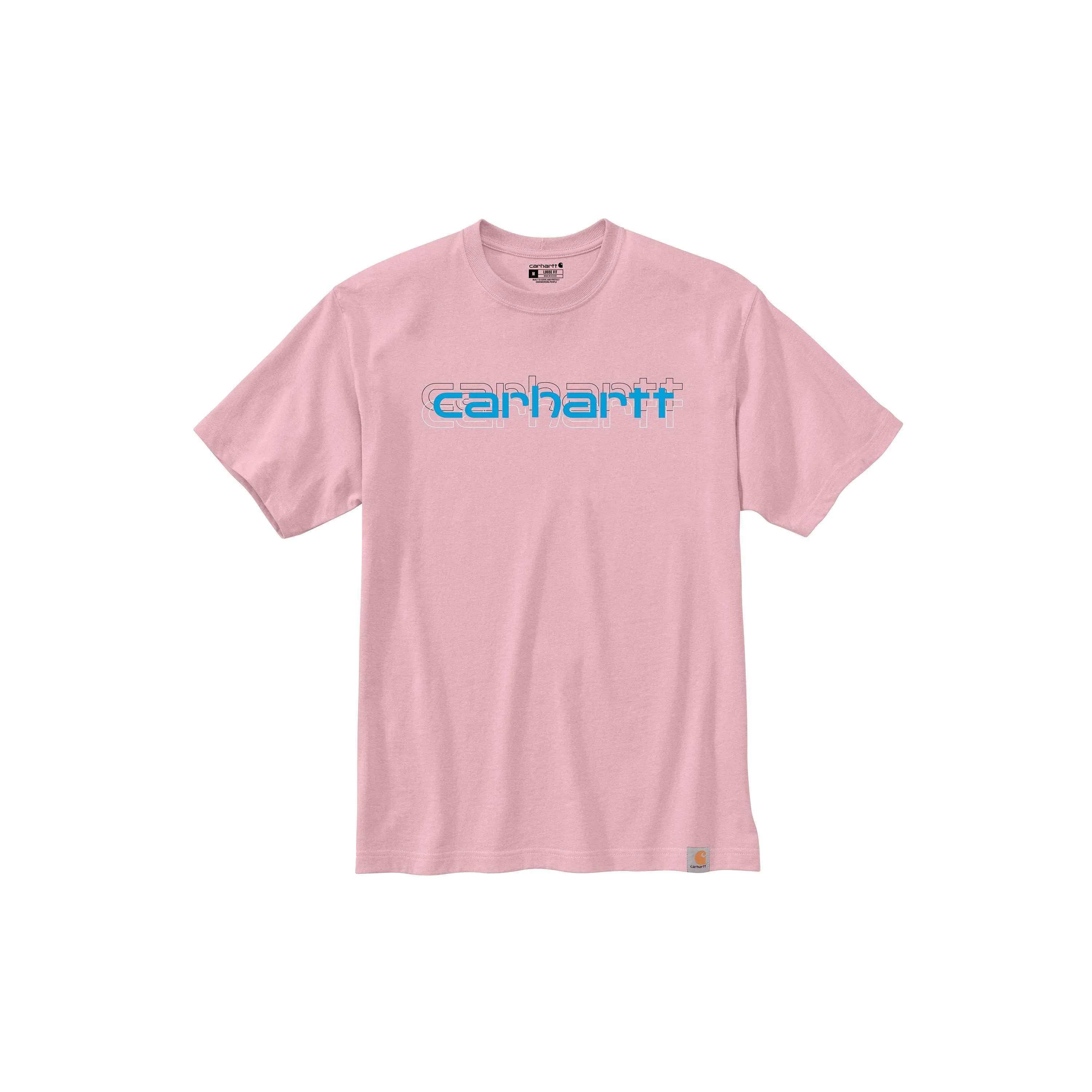 105709 - LOOSE FIT HEAVYWEIGHT SHORT-SLEEVE LOGO GRAPHIC T-SHIRT