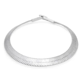 10mm Thin Herringbone Bracelet