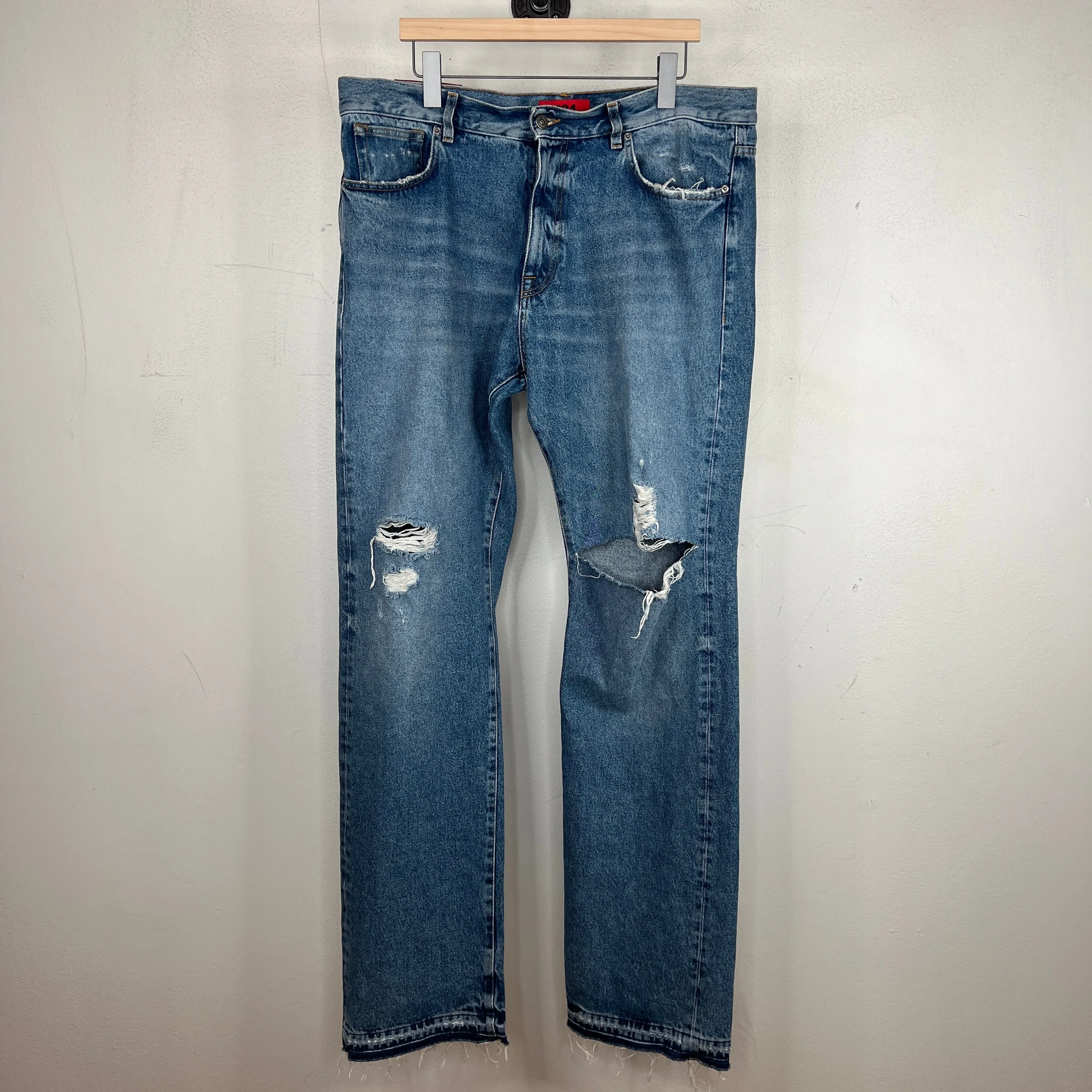 424 Baggy Stone Wash Jeans