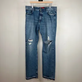 424 Baggy Stone Wash Jeans
