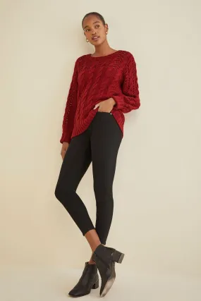 Adalicia Cable Knit Sweater