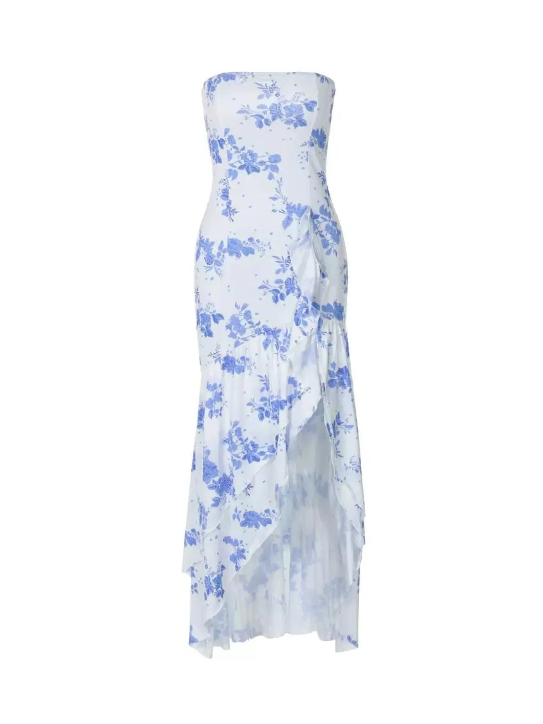 Amozae-Christmas Outfits New Year's Eve Dress Night Out Club Dresses cute winter outfits Tasia Strapless Maxi Dress