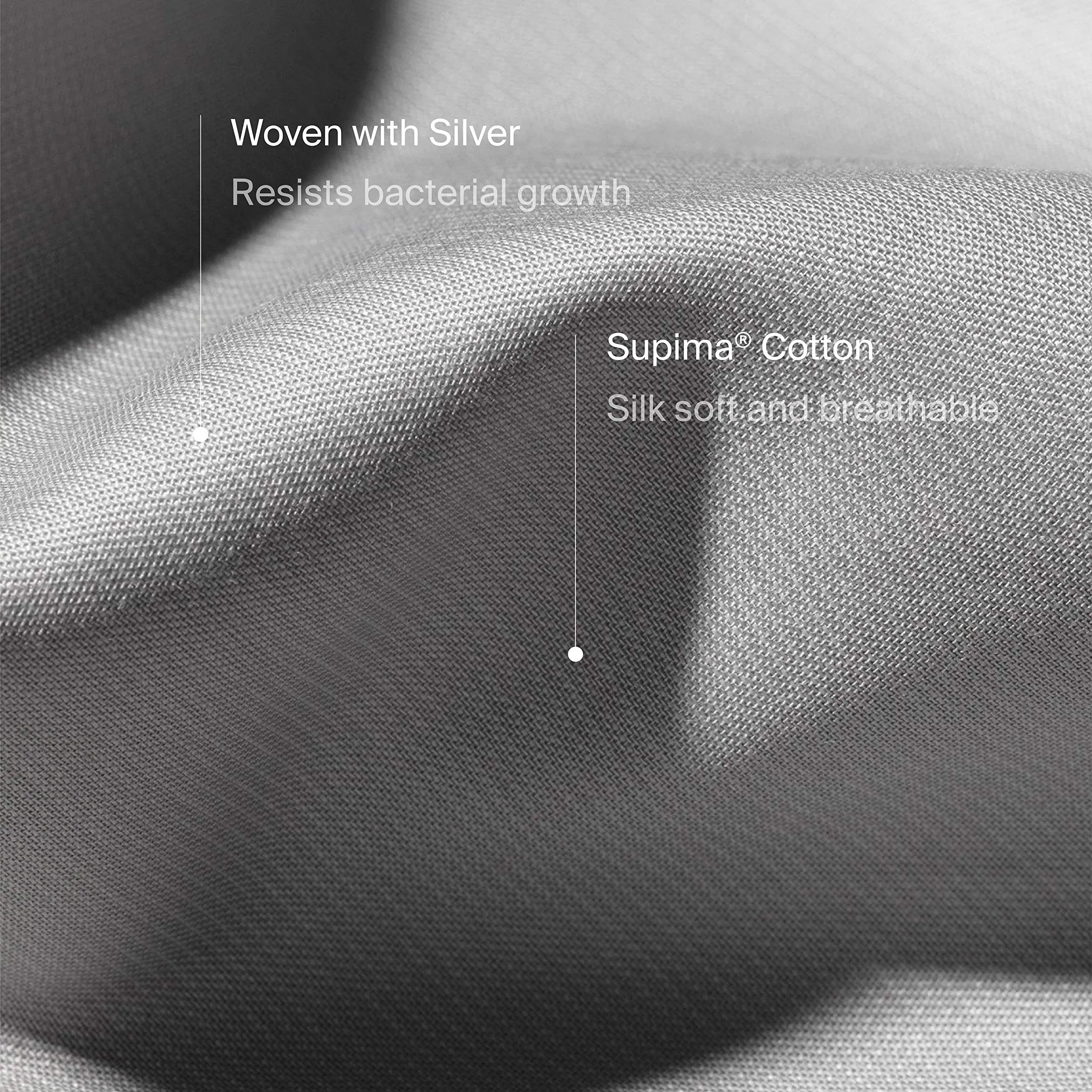 Anti-Acne Duvet Cover Full For Acne Prone Skin-Silver Infused Smart Fabric