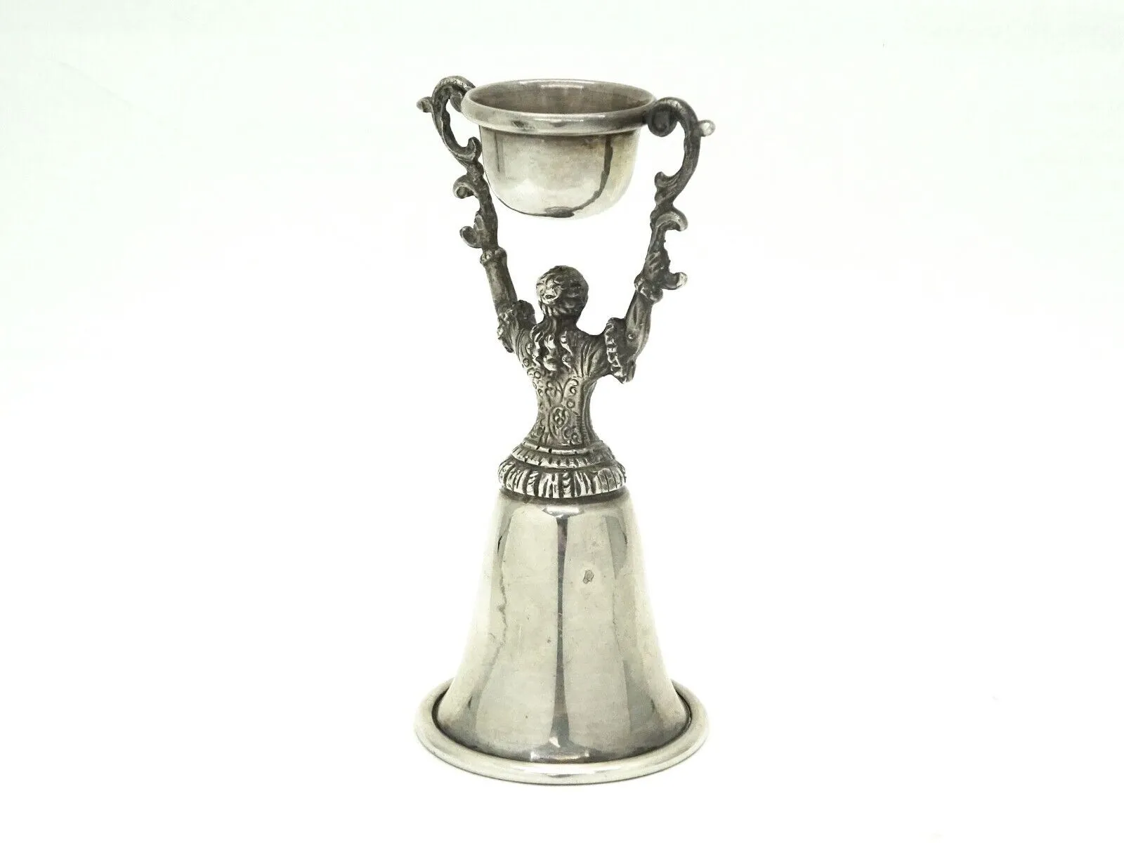 Antique Reed & Barton 1920 Figural Woman Wedding Cup Sterling Silver 40 Grams