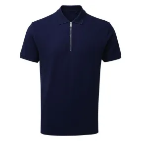 Asquith & Fox Mens Zip Polo Shirt