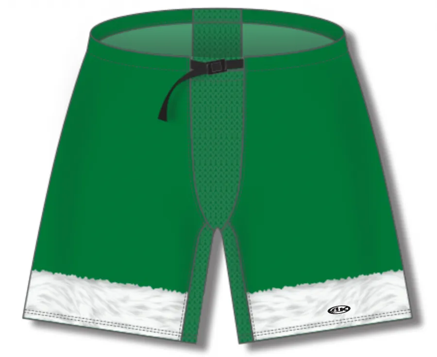 Athletic Knit (AK) ZH901-CHR2401 Santa Claus Red Christmas Sublimated Ice Hockey Pant Shell