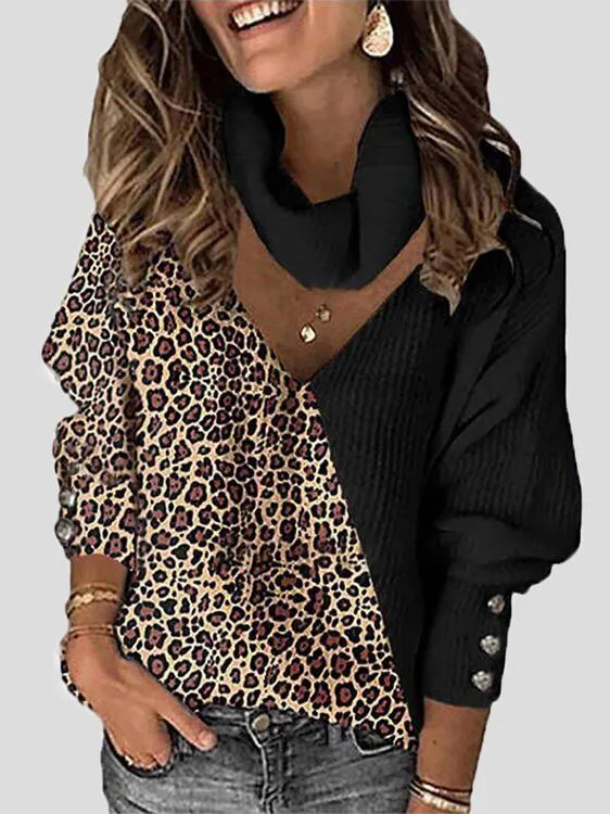 Autumn Winter Women's Knitted Pullover Sweater
