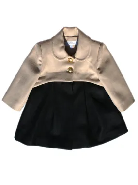 Baby Girls Fall and Winter Wool Coat