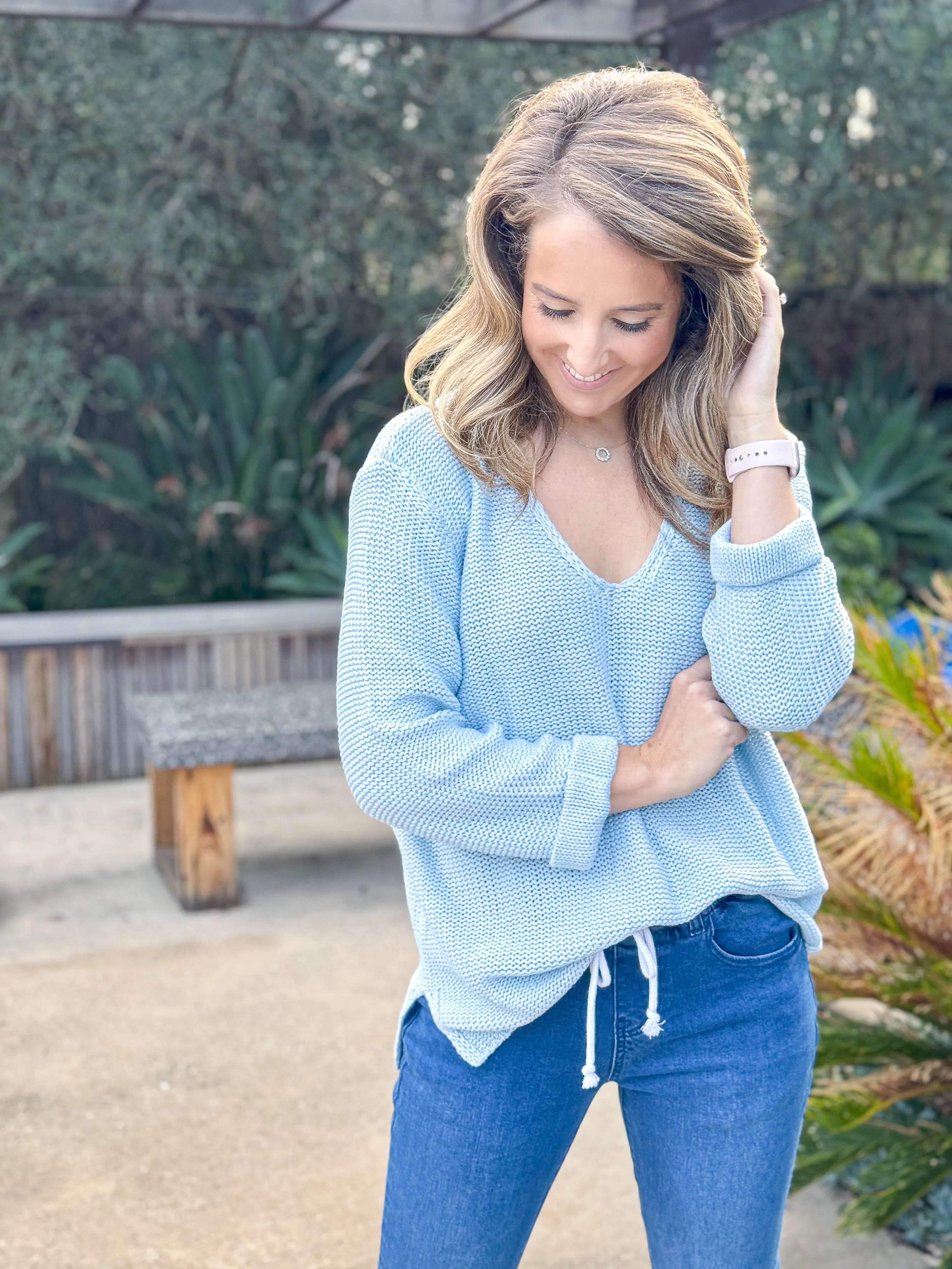 Bessie Knit - Baby Blue