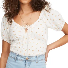 Billabong Women's Sweet Sunset Printed Knit Top
