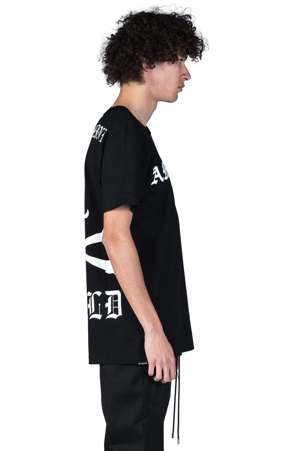 Black Ambition Print T-shirt