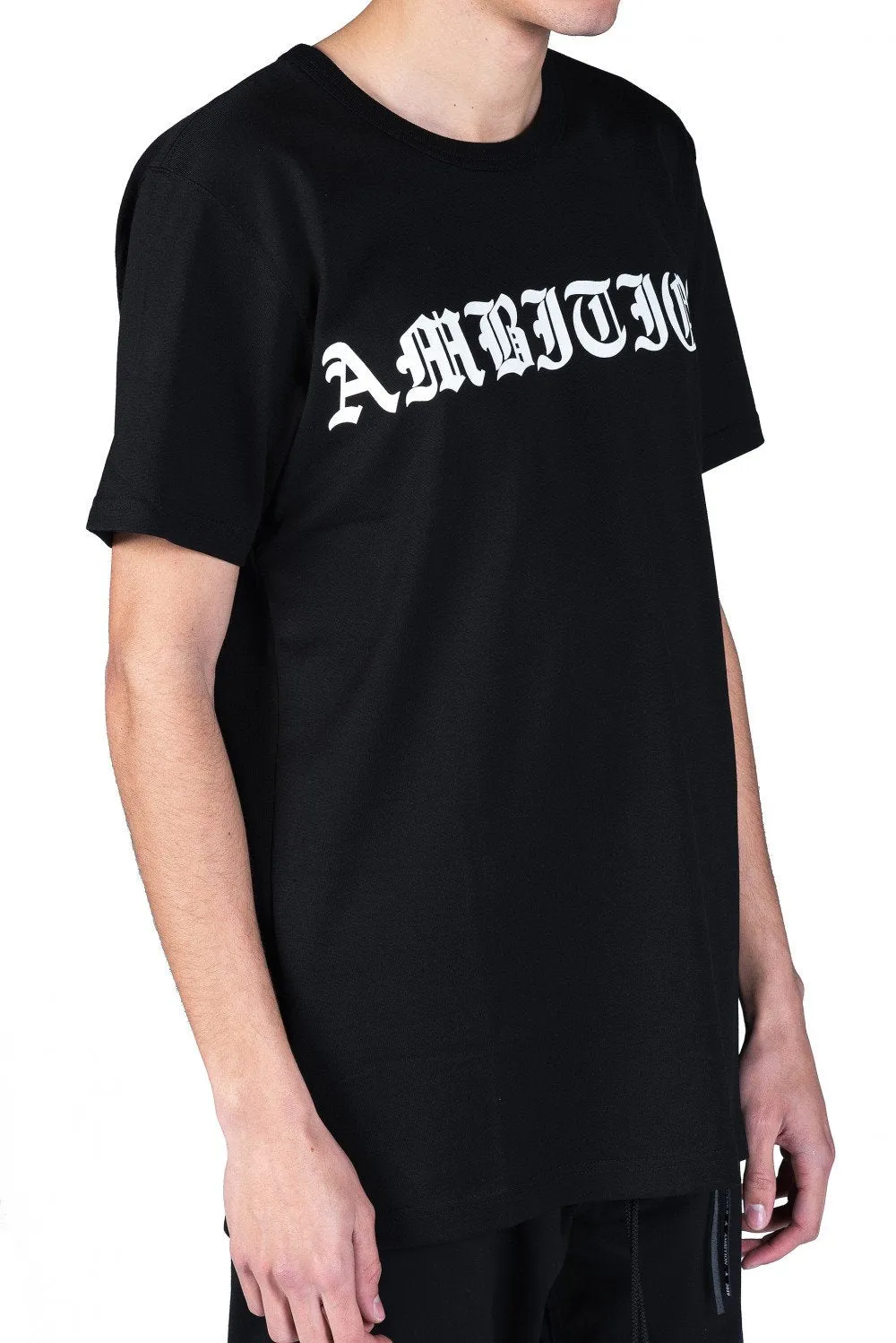 Black Ambition Print T-shirt
