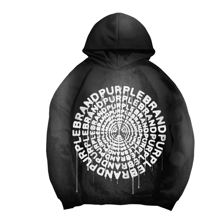 Black Beauty Concentric PO Hoody (Black) - PP401HBBC124