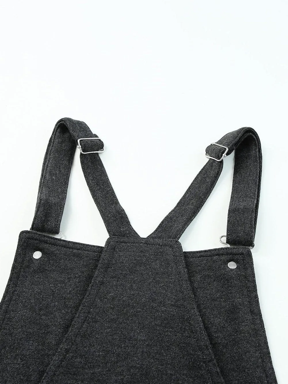 Black Denim Jumpsuit