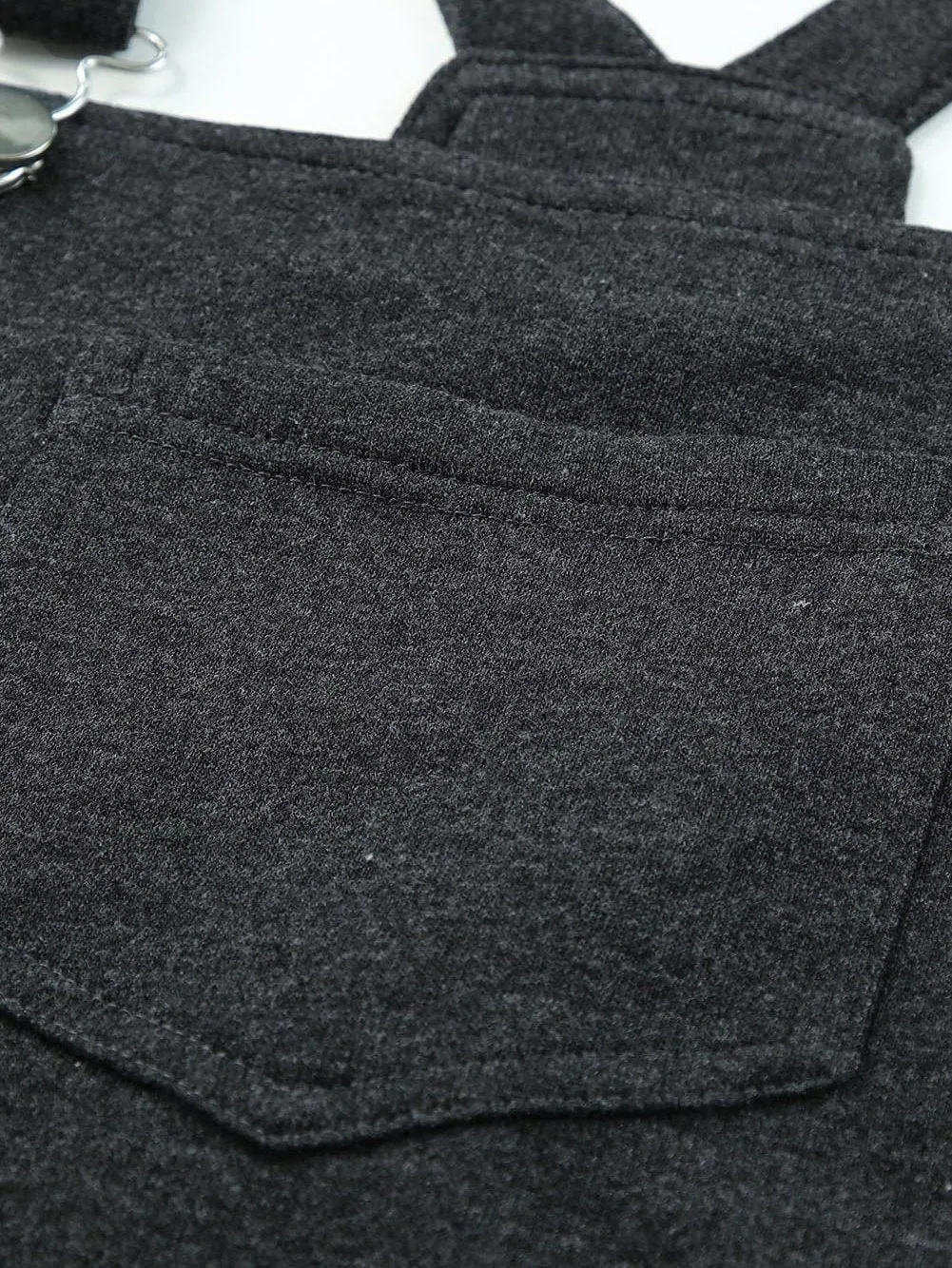 Black Denim Jumpsuit