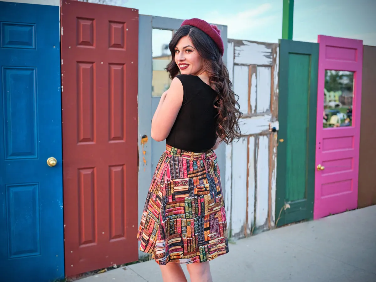Black Knit Top by Retrolicious