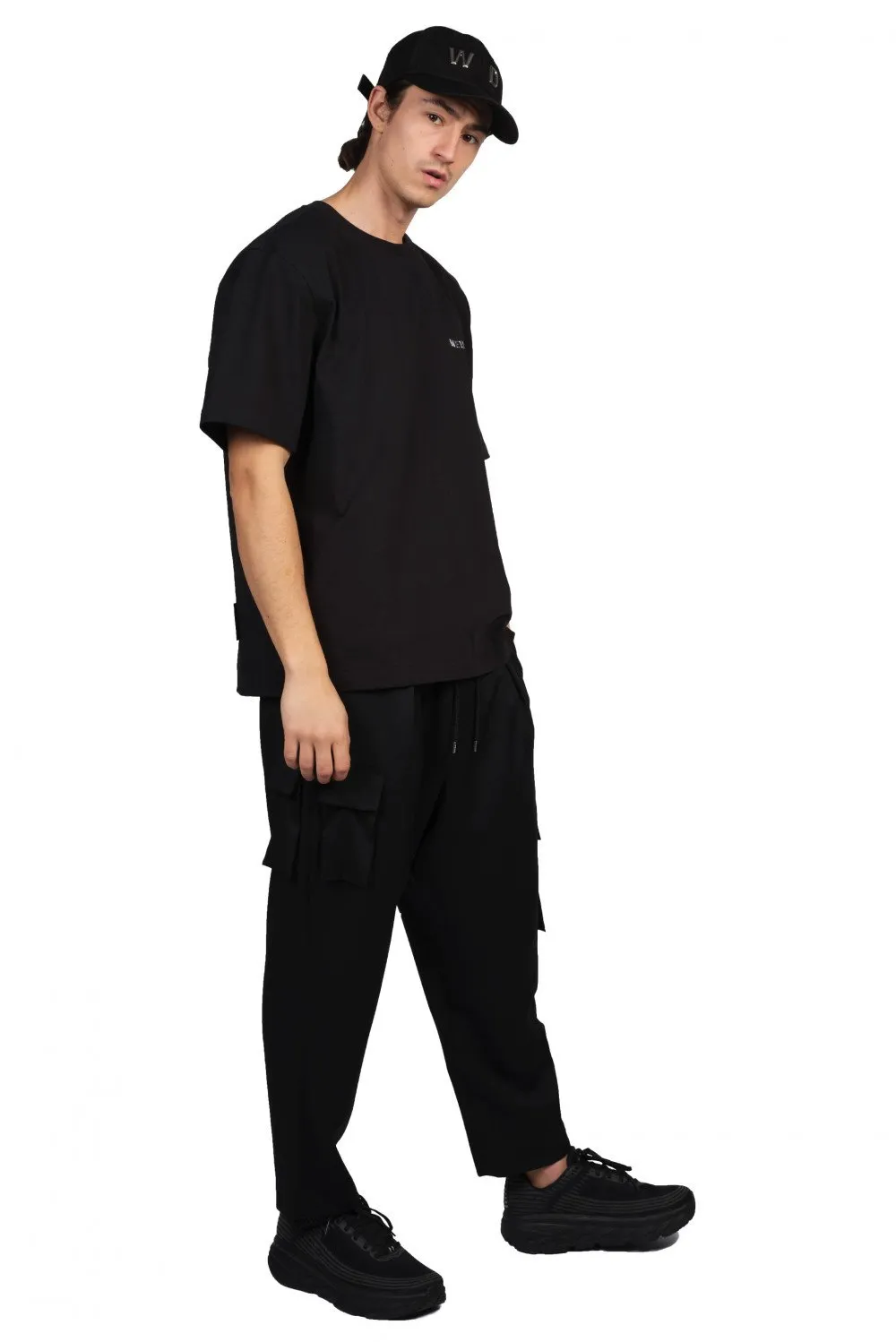 Black Metallic Logo T-shirt