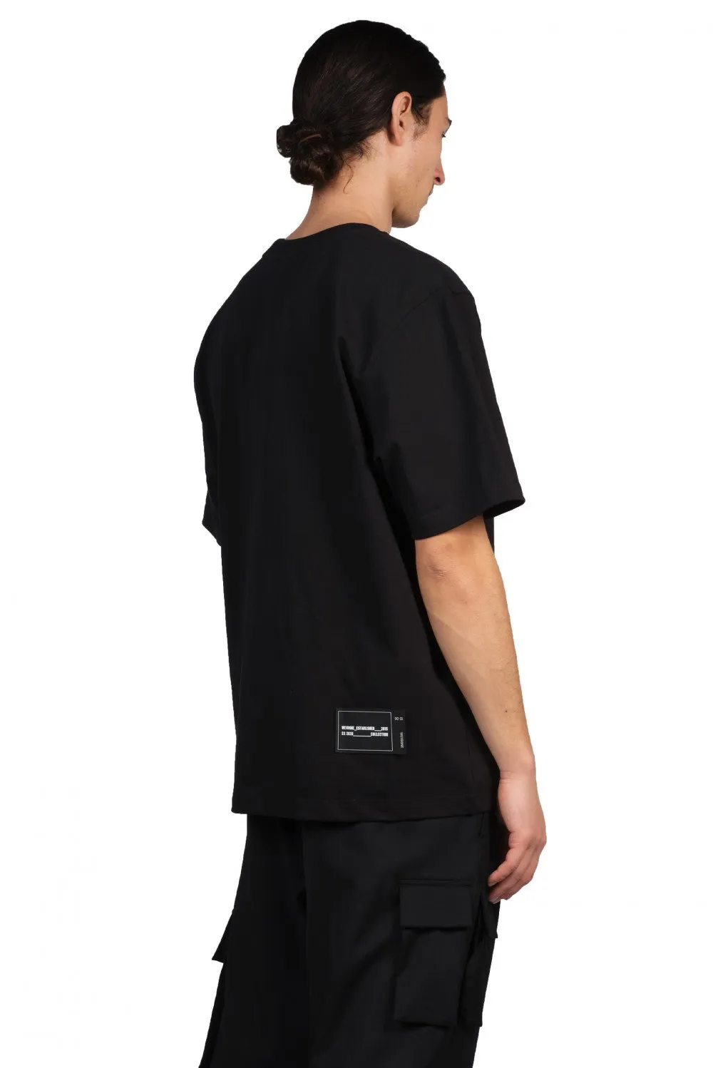 Black Metallic Logo T-shirt