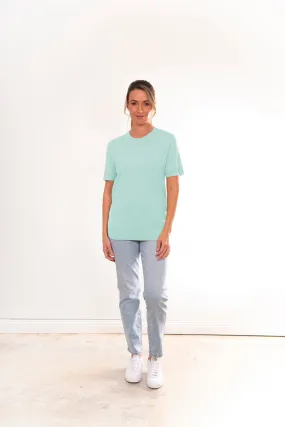 Bridge & Lord Short Sleeve Knit - Seafoam