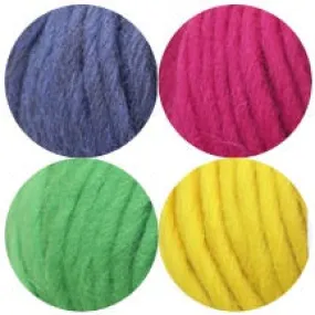 Bulky Block Scarf Kit (Knit: Prince, Mille Pink, Borealis Bash, Smiley)