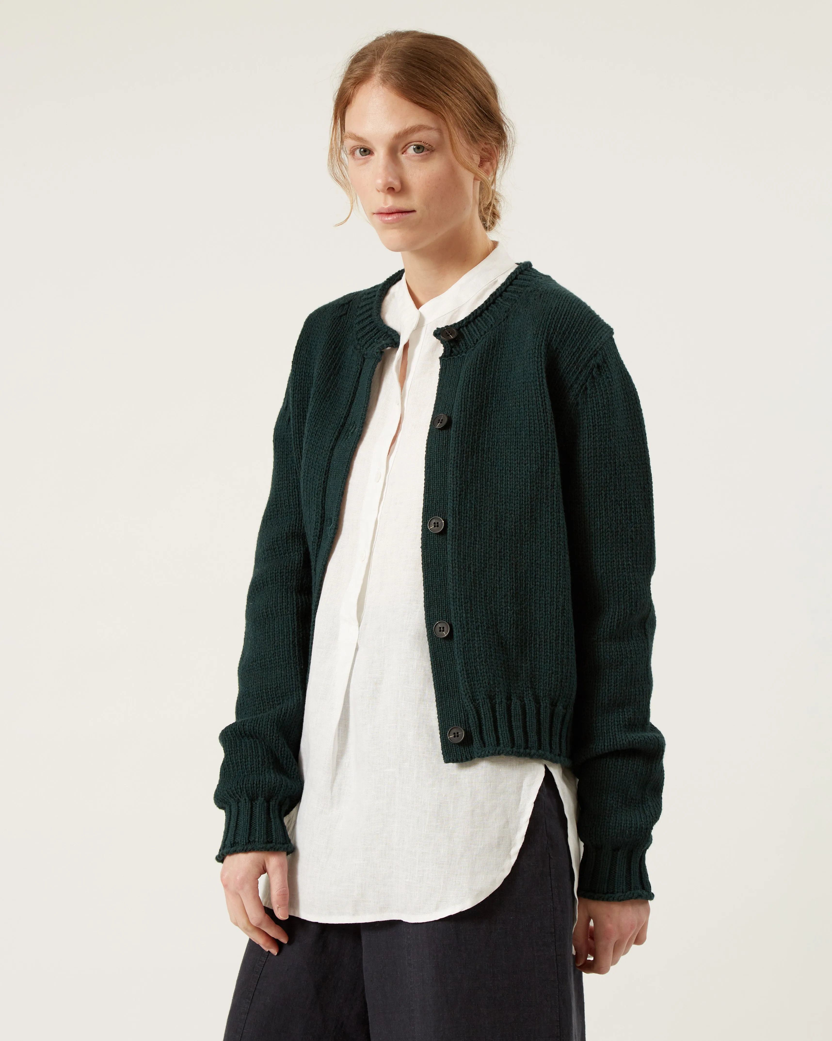 cardigan en coton et cachemire BRIGITTE
