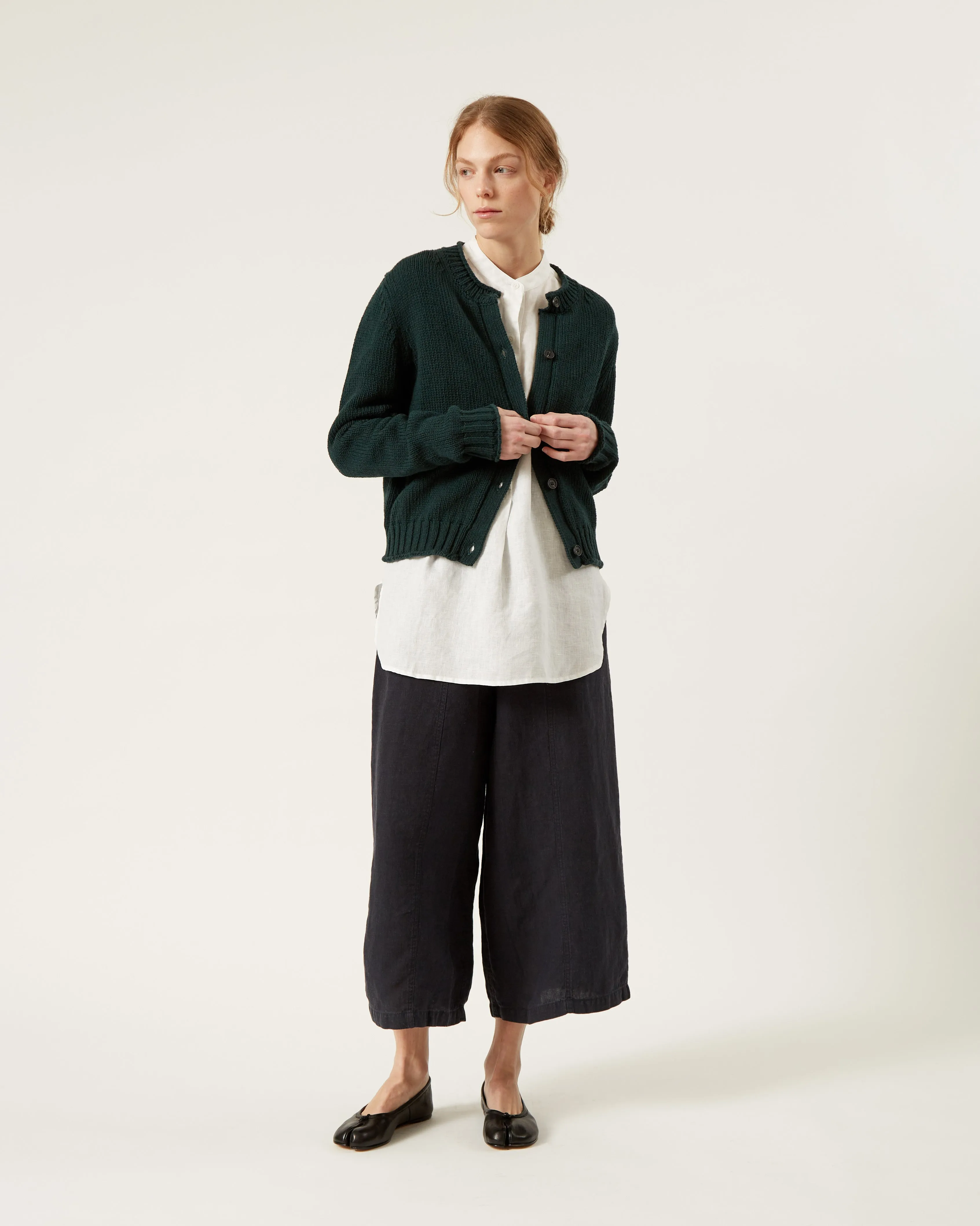 cardigan en coton et cachemire BRIGITTE