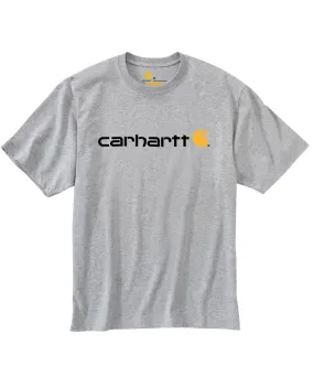 Carhartt K195 Signature Logo T-Shirt - Heather Gray
