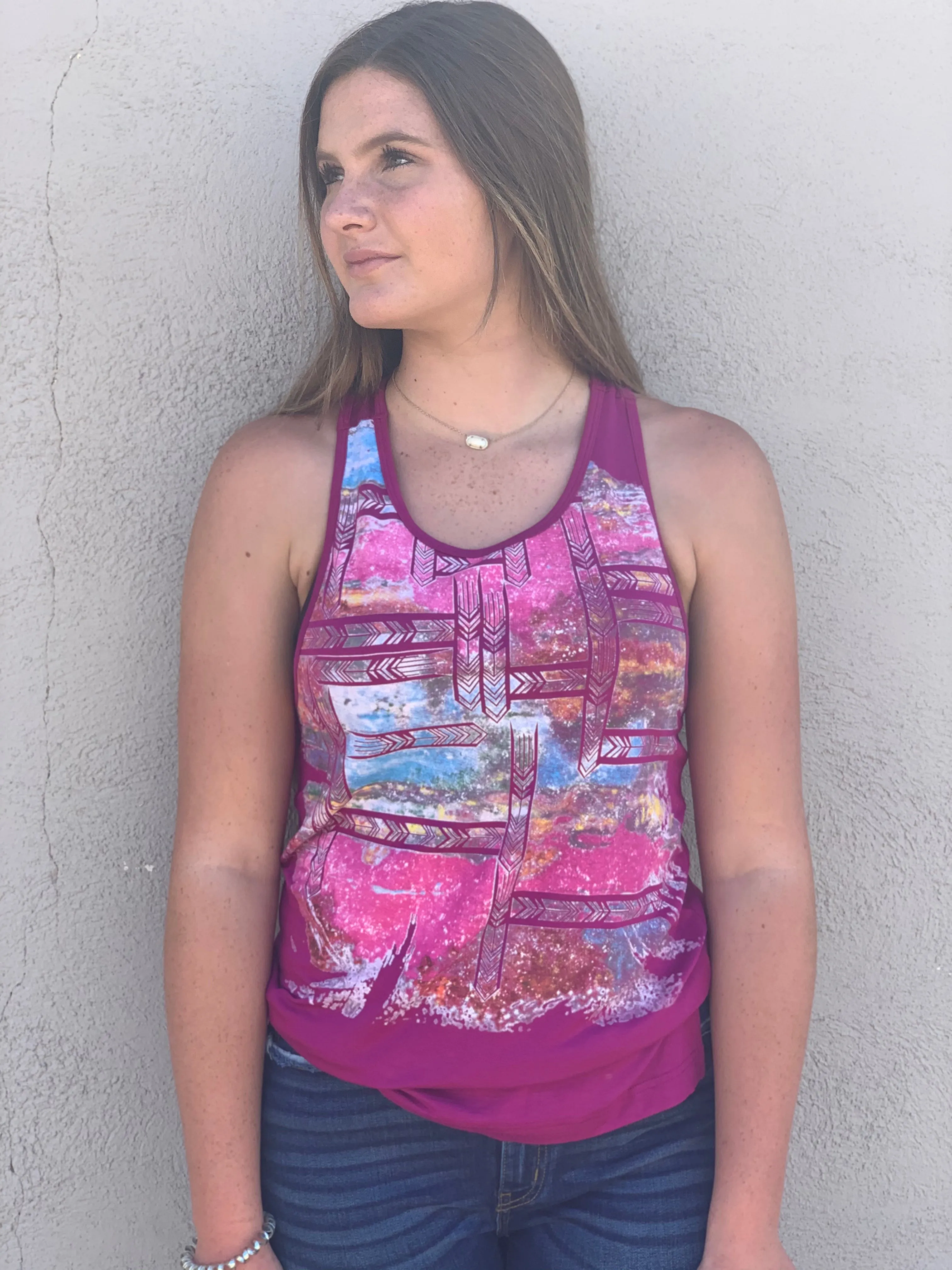 Catchfly Jolie Berry Tank Top