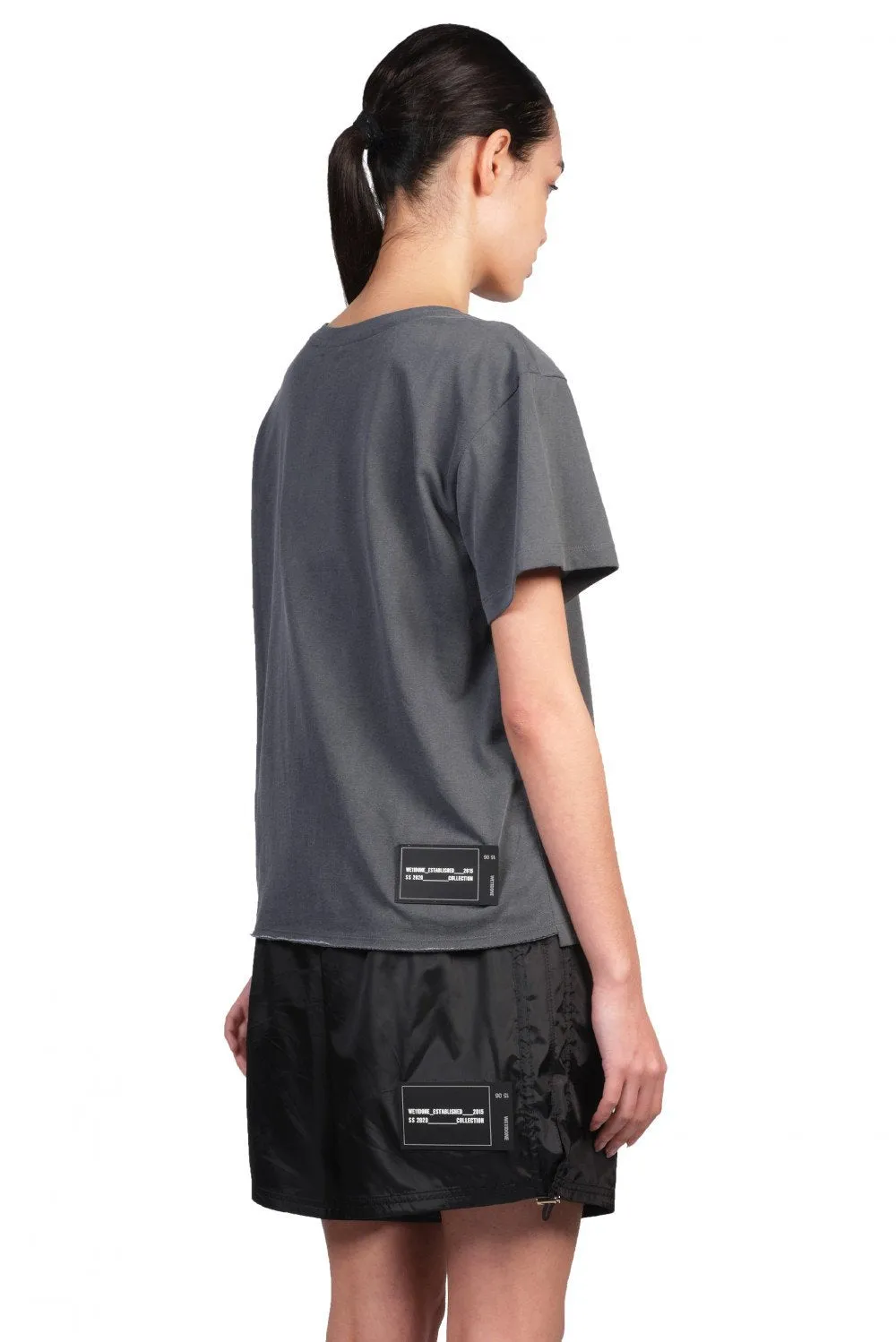 Charcoal Metallic Logo T-shirt