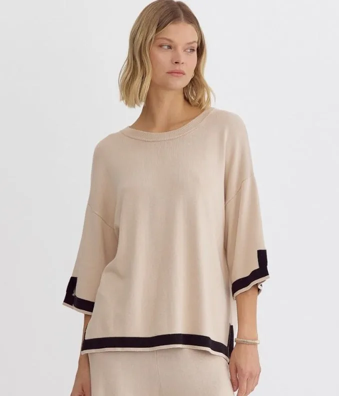 Chic in the City Natural Top