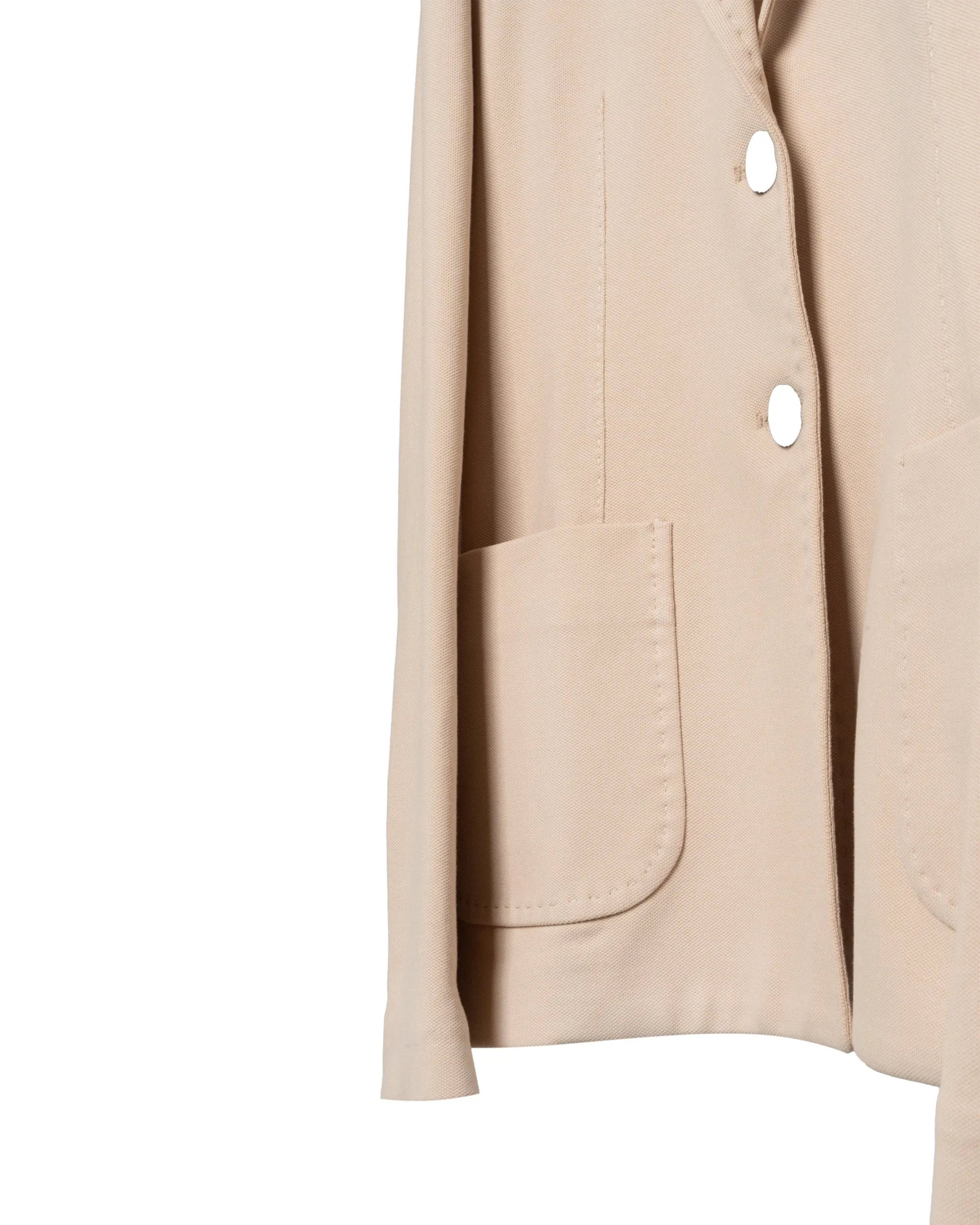 CIRCOLO 1901 | PIQUEE JERSEY FLEECE BLAZER