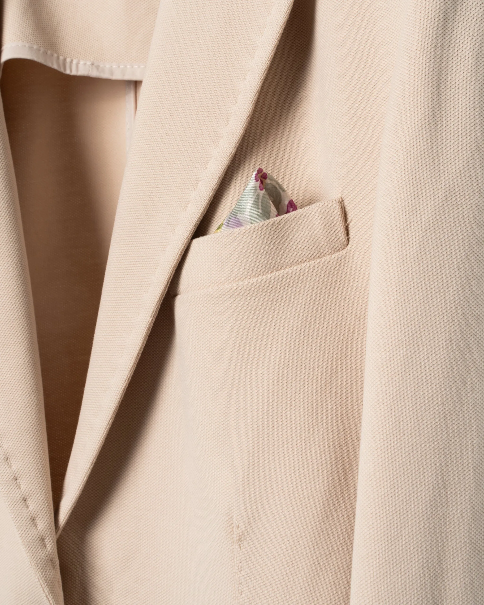 CIRCOLO 1901 | PIQUEE JERSEY FLEECE BLAZER