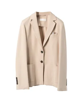 CIRCOLO 1901 | PIQUEE JERSEY FLEECE BLAZER