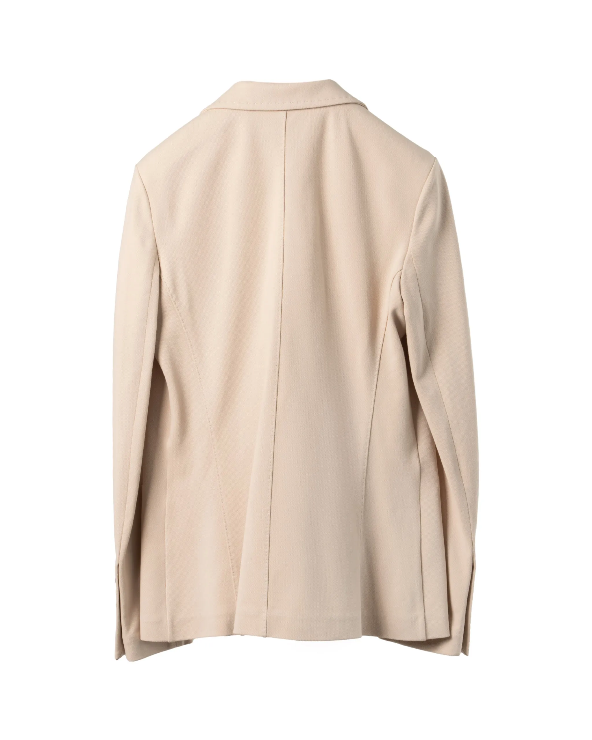 CIRCOLO 1901 | PIQUEE JERSEY FLEECE BLAZER