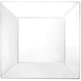Clear Square Plate, 6.5in
