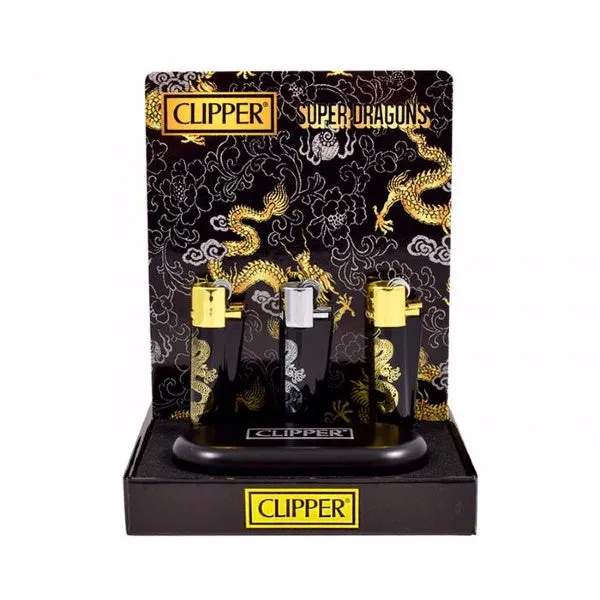 Clipper Metal - "Super Dragons" Design With Case