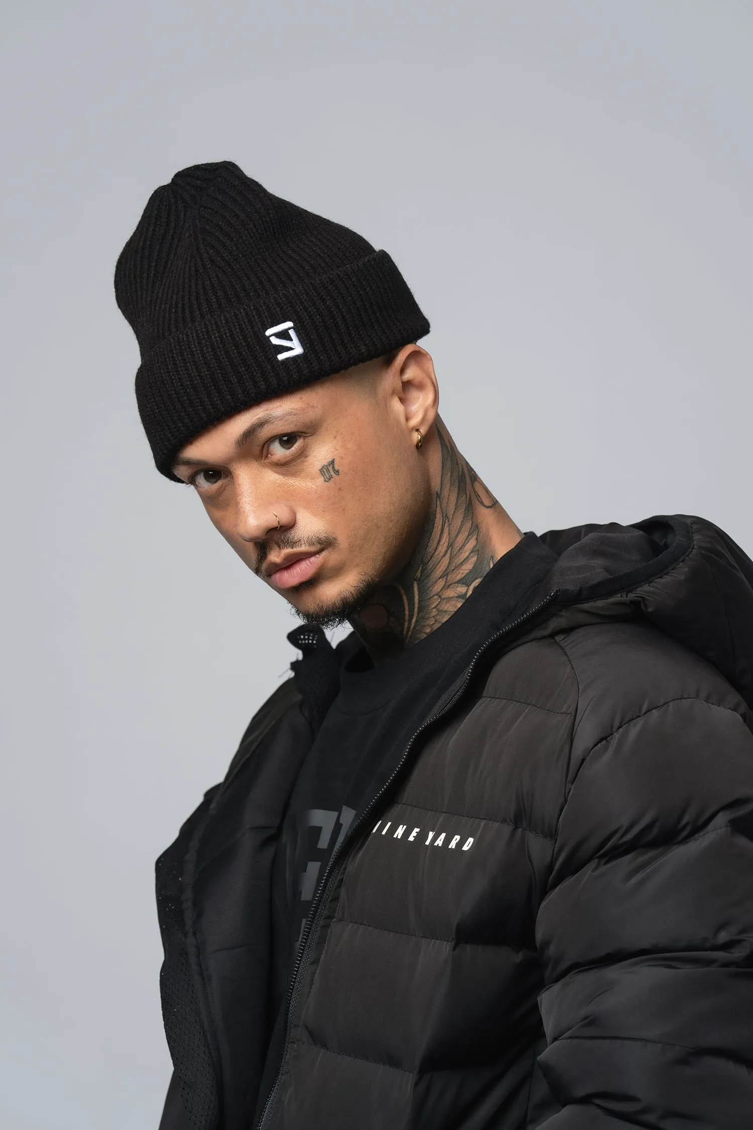 CORE. Knit Beanie "Black"