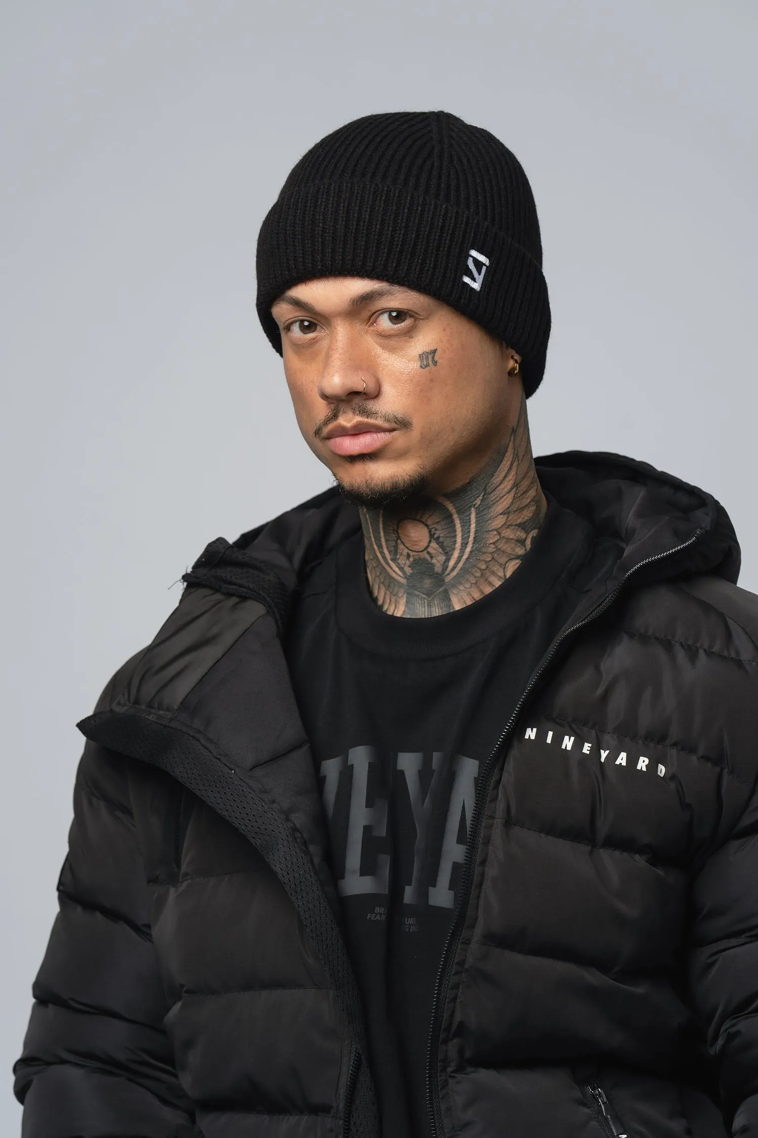 CORE. Knit Beanie "Black"