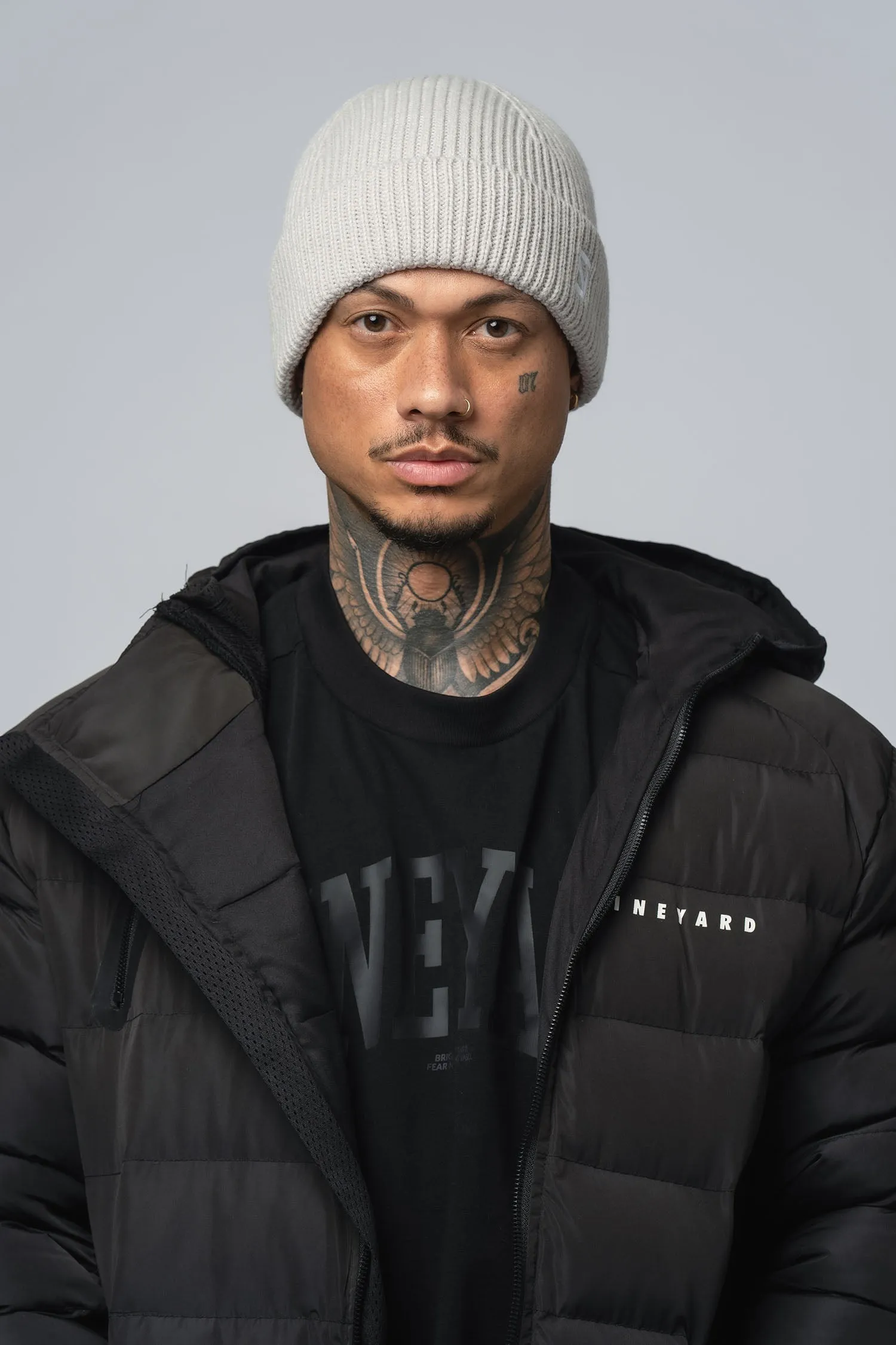 CORE. Knit Beanie "Grey"
