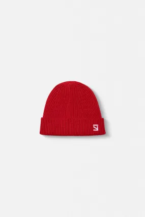 CORE. Knit Beanie "Red"