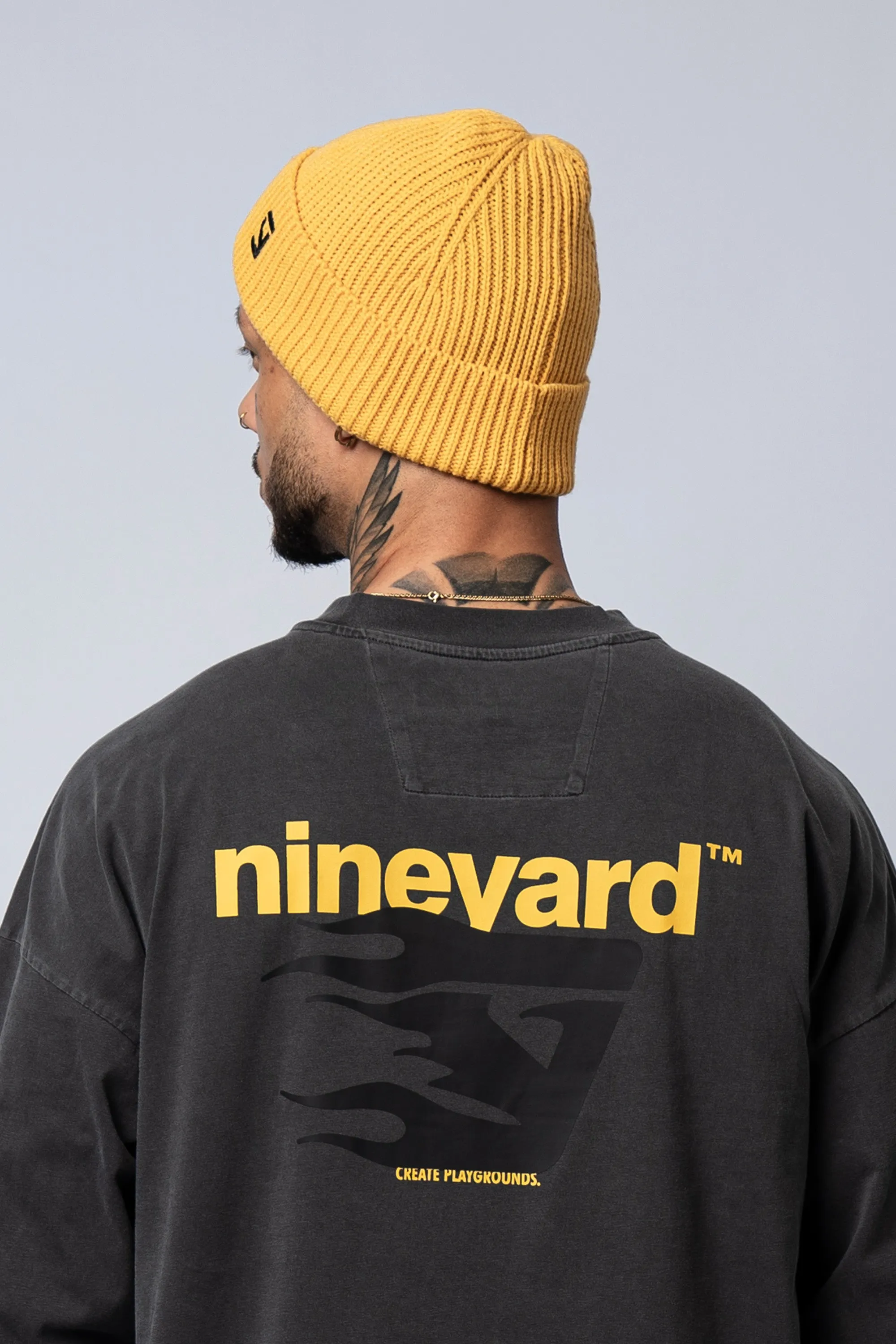 CORE. Knit Beanie "Yellow"