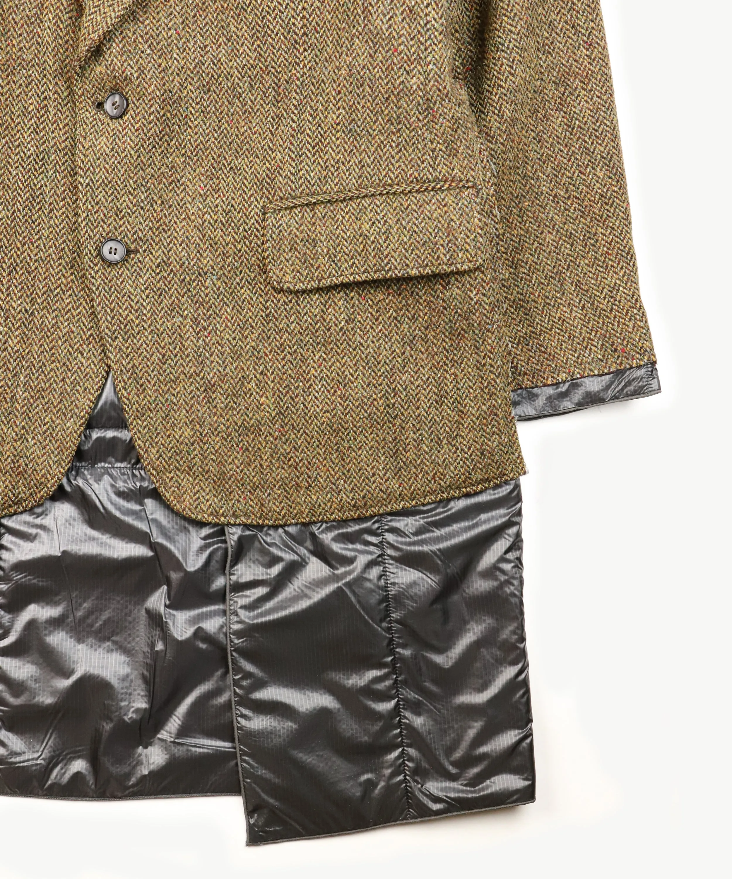 Covered Tweed Coat (XS)