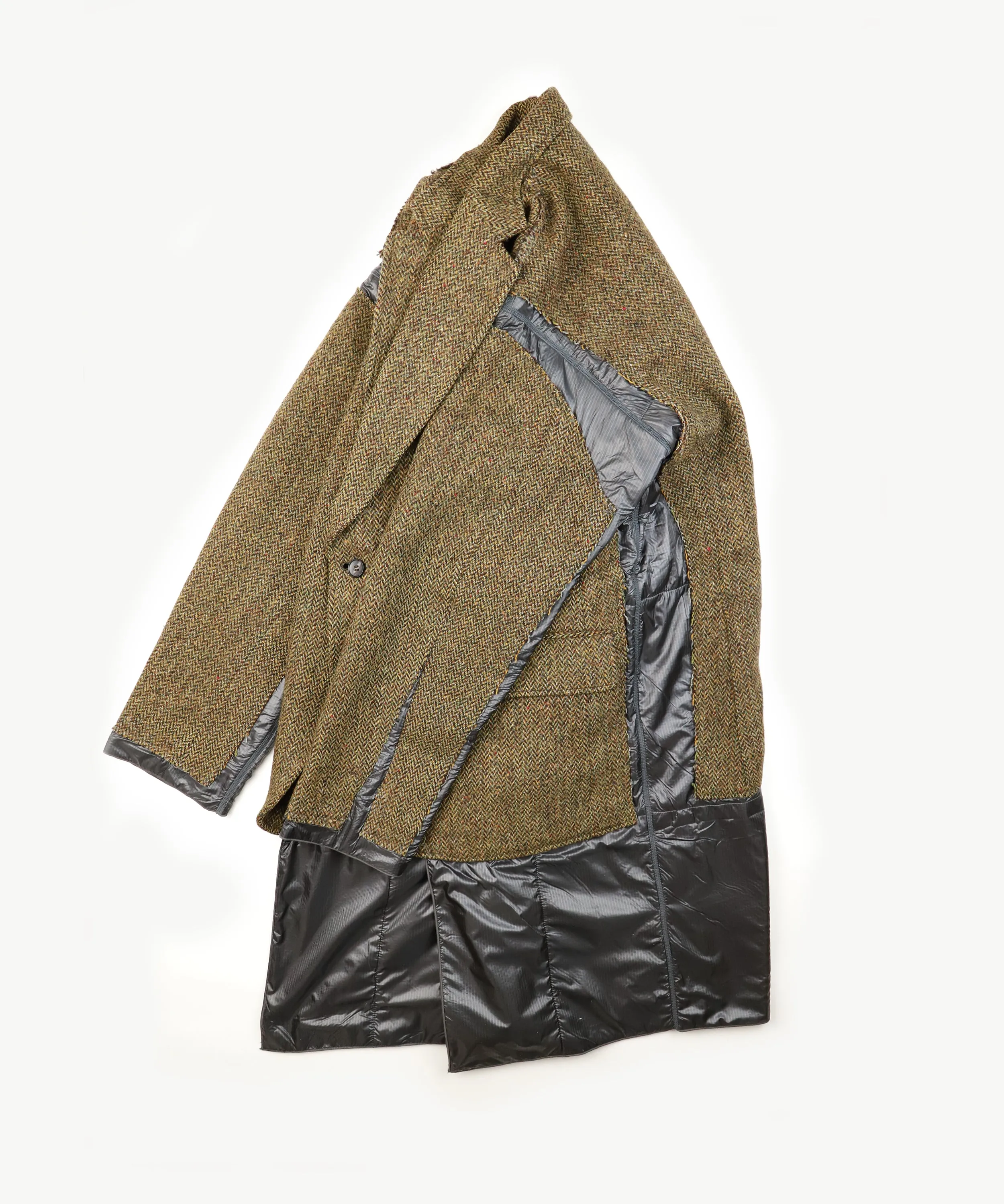 Covered Tweed Coat (XS)