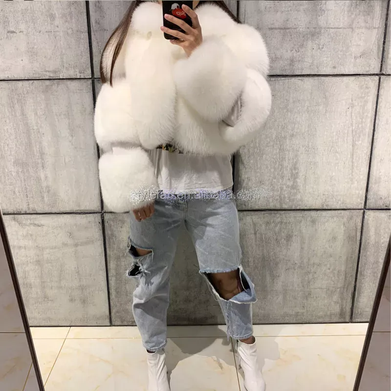Crop Poodle Faux Fur Coat (Ready to Ship)