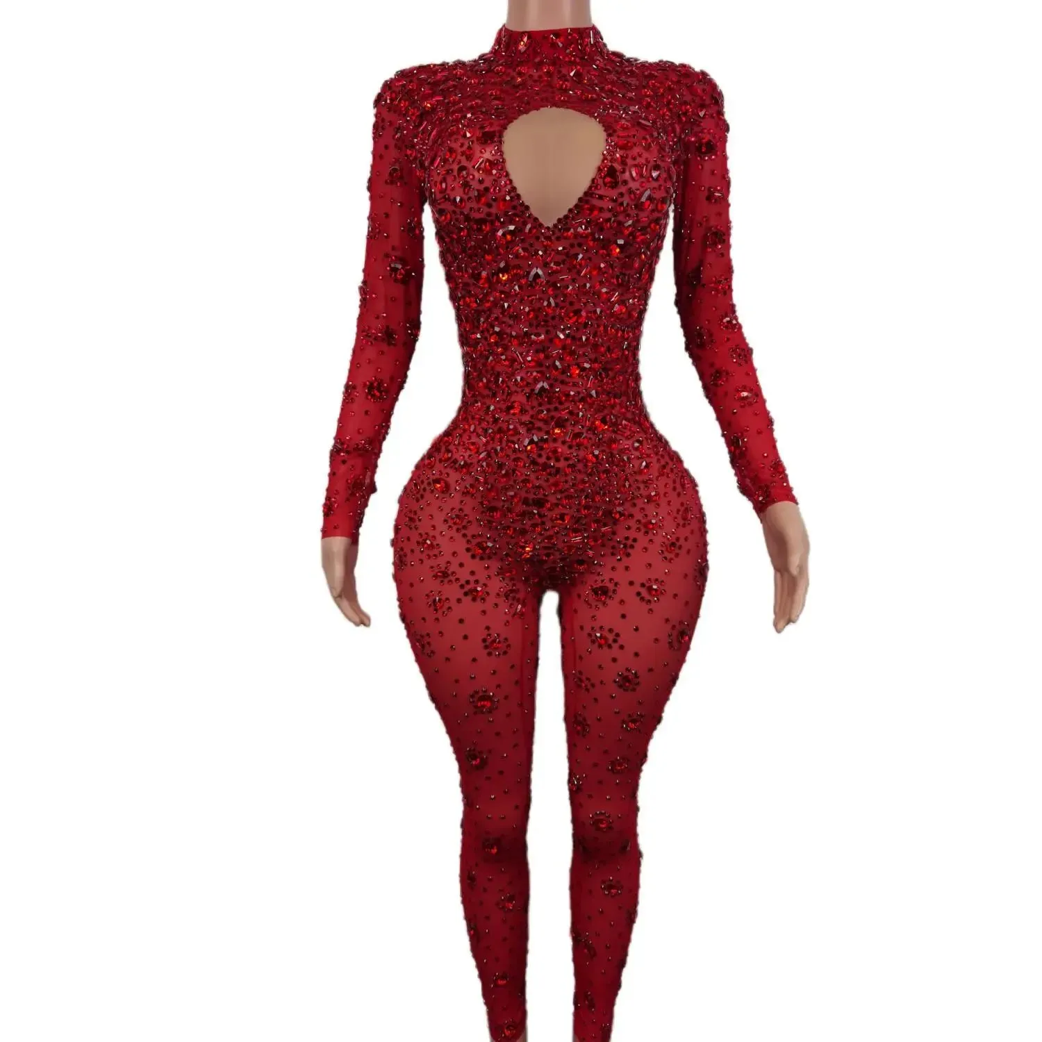Crystal Sheer Bodysuit