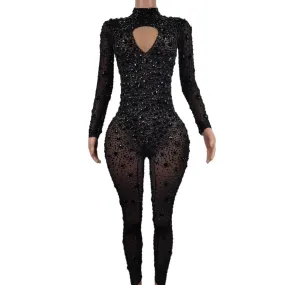 Crystal Sheer Bodysuit