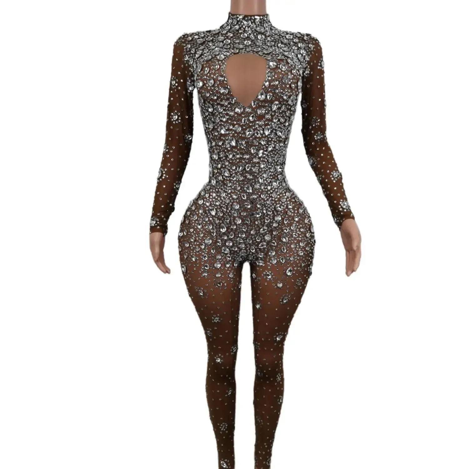 Crystal Sheer Bodysuit