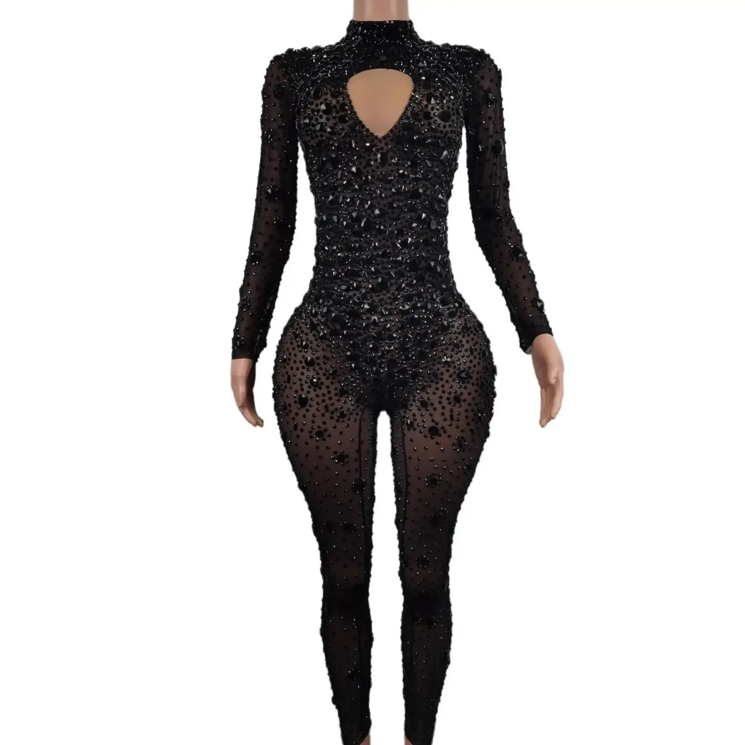 Crystal Sheer Bodysuit