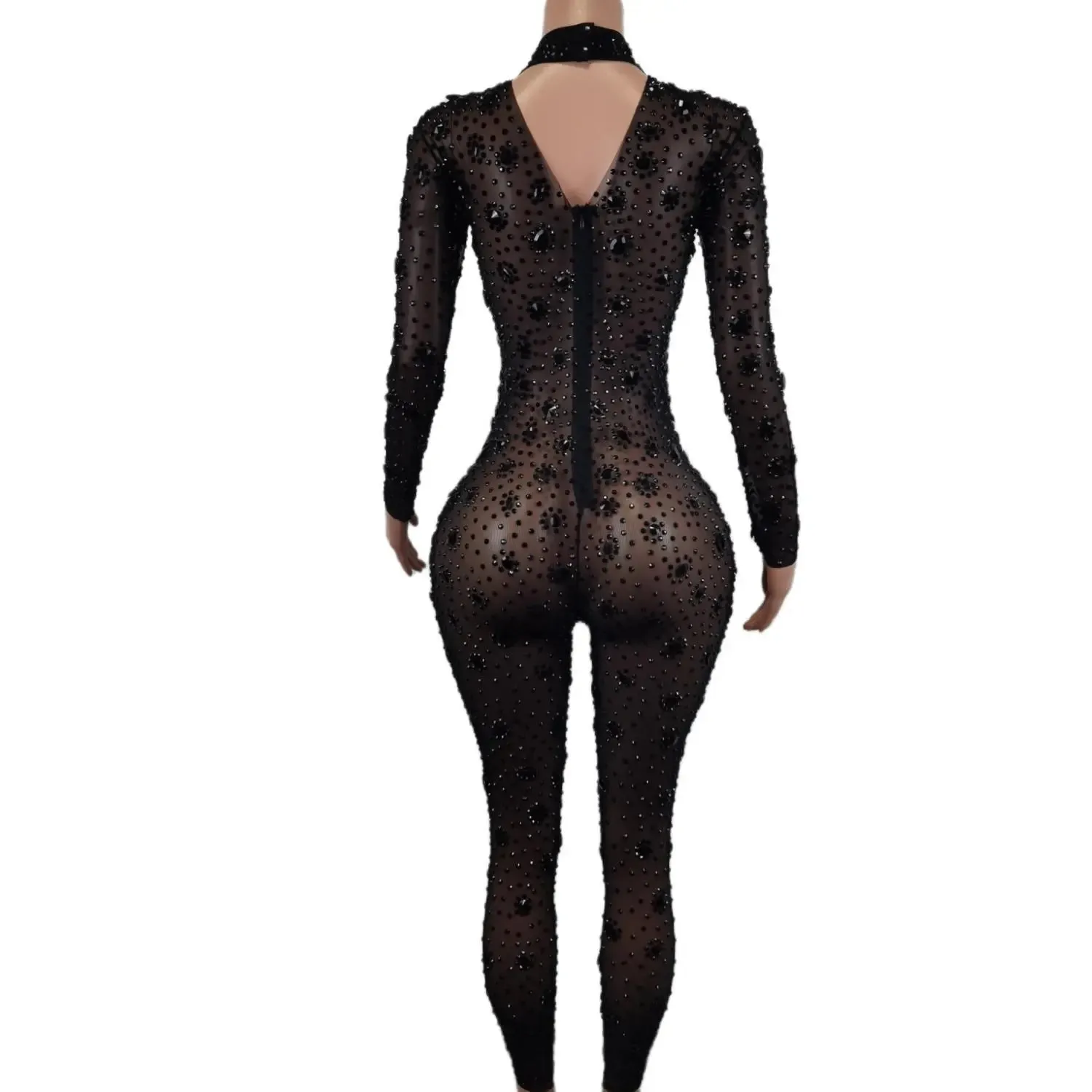 Crystal Sheer Bodysuit