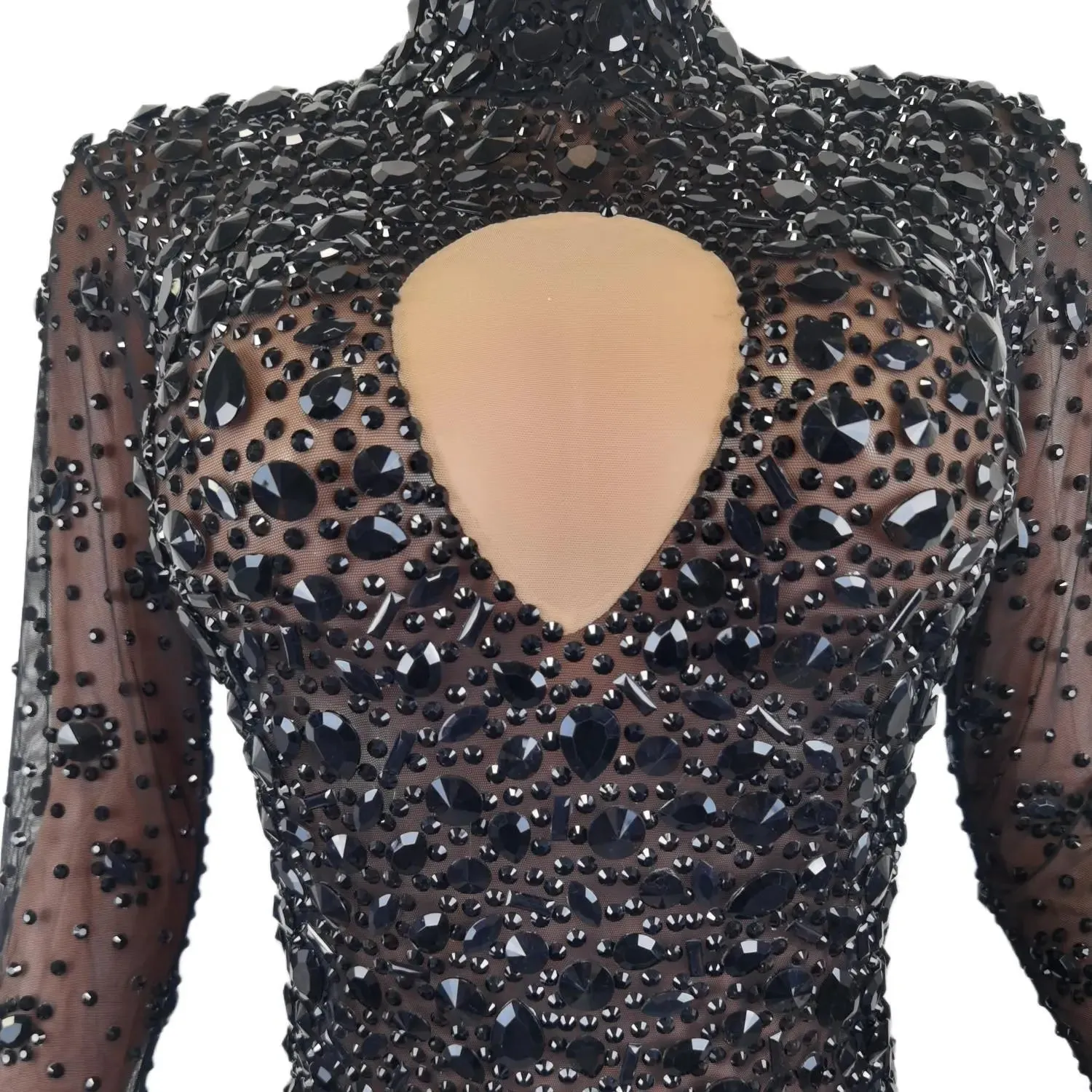 Crystal Sheer Bodysuit